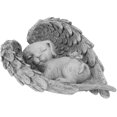 thumbnail image 1 of Piedra conmemorativa para mascotas: estatua de ángel de resina para lápida, regalo conmemorativo para perros, monumento conmemorativo para perros durmientes para mascotas queridas en gris, 1 of 4