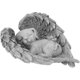 thumbnail image 1 of Piedra conmemorativa para mascotas: estatua de ángel de resina para lápida, regalo conmemorativo para perros, monumento conmemorativo para perros durmientes para mascotas queridas en gris, 1 of 4
