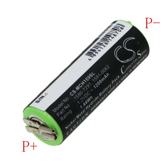 Battery for Moser ChroMini 1591 1591B 1591Q 1590 1590-7291 1591-0062 1591-0067