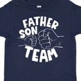 thumbnail image 4 of Inktastic Father's Day Father Son Team Parent Child Fist Bump Boys or Girls Toddler T-Shirt, 4 of 5