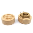 thumbnail image 4 of pitrice Rustic Wedding Wood Ring Holder Wedding Ring Bearer Box Engagement Engraving Wooden Rings Box, 4 of 6