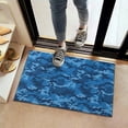 thumbnail image 2 of Blue Camo Classic Pattern Door Rugs,Washable Non Slip Door Mats Indoor,Decorative Door Mats,Entry Mat Indoor for Entrance,Bedroom,Kitchen,Bathroom,16"x24", 2 of 6