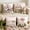 Fashion--B, variant on 4pcs Easter Pillow Bunny and Easter Egg Patterns Throw Pillow Cases Decorative Cushion Covers for Sofa Couch Home Easter Decor