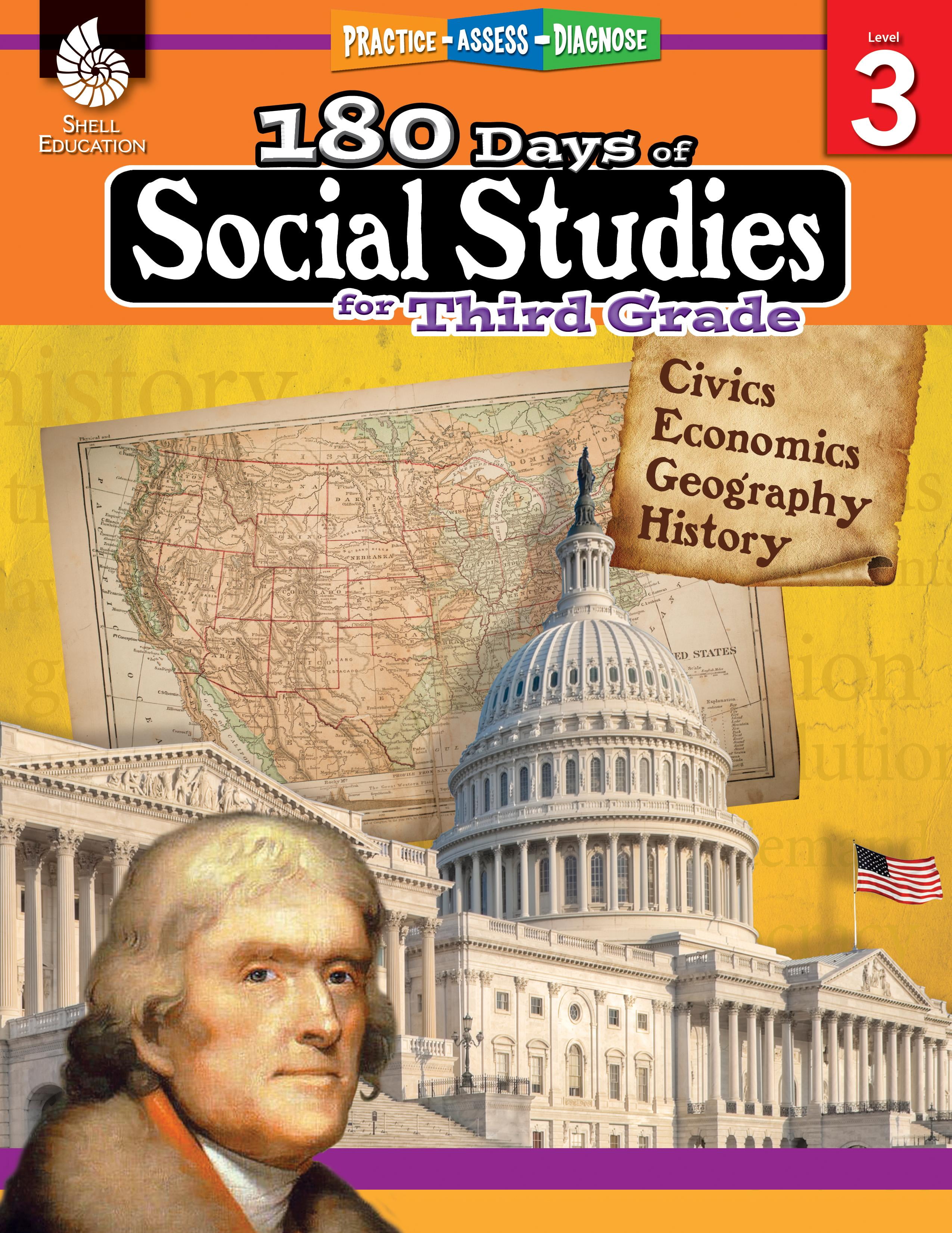 180 Days of Practice: 180 Days of Social Studies for Third Grade ...