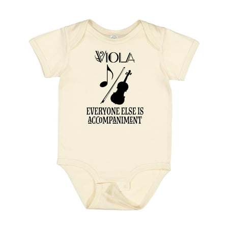 

Inktastic Viola Music Gift Funny Violist Joke Gift Baby Boy or Baby Girl Bodysuit