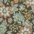 thumbnail image 4 of (2 pack) Mainstays Farmhouse Oversized Floral Gray Indoor Hallway Runner Rug, 1'10"x5', 4 of 10