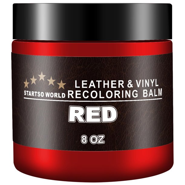 Bálsamo recolorante para cuero STARTSO WORLD Red Repair Kit 240 ml