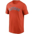 thumbnail image 2 of Men's Nike Alex Bregman Orange Houston Astros Name & Number T-Shirt, 2 of 3