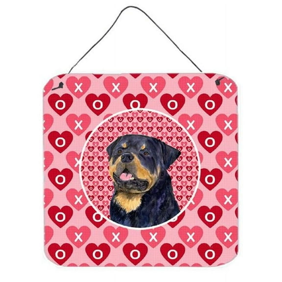 Rottweiler Aluminium Metal Wall Or Door Hanging Prints