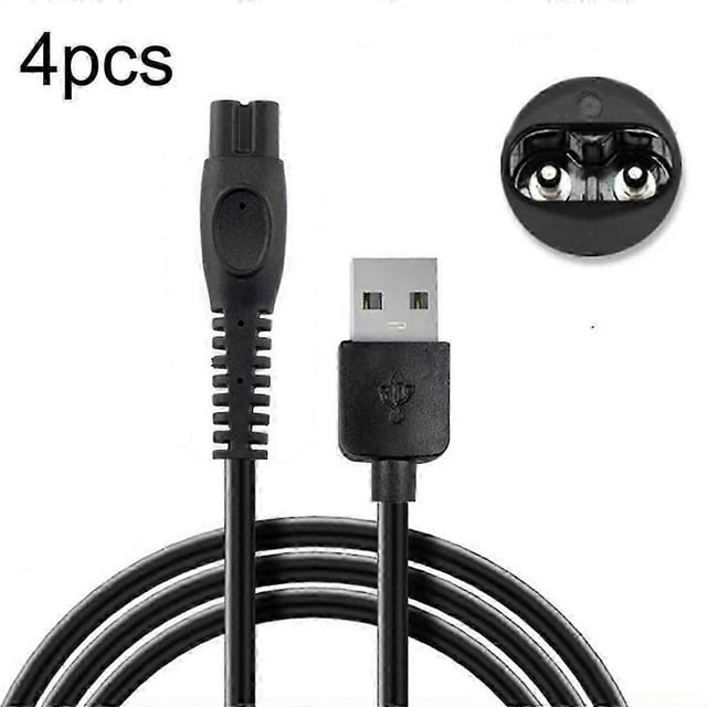 compatible Philips Electric Shaver Pq888 889 4pcs 5v Usb Charging Cable 4pcs Pq888 Usb Plug_Perfect Gift