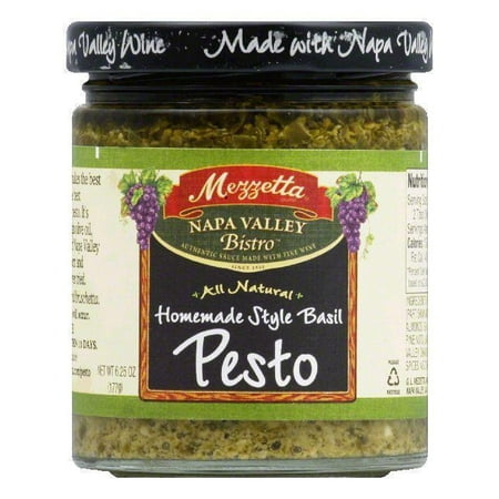 Mezzetta homemade style basil pesto, 6.25 oz (pack of