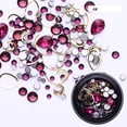 thumbnail image 2 of UPGRATOR Nail Stickers Con Diamantes Y Tachuelas Metalizadas Para De, 2 of 8
