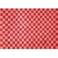 thumbnail image 1 of Ahgly Company Indoor Rectangle Checkered Red Modern Area Rugs, 5' x 7', 1 of 4