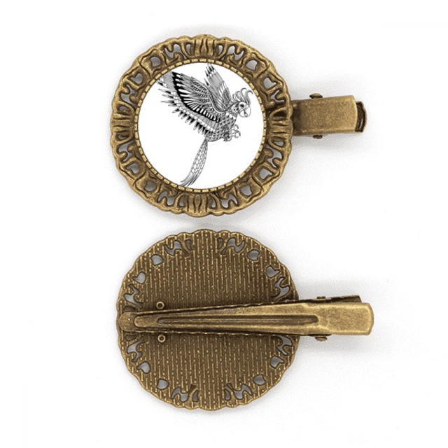 Pintura de aves volando leal Broche broche broche broche broche broche