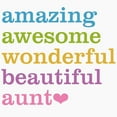 thumbnail image 2 of CafePress - Amazing Aunt Magnet - 2.25" Round Magnet, Refrigerator Magnet, Button Magnet Style, 2 of 3