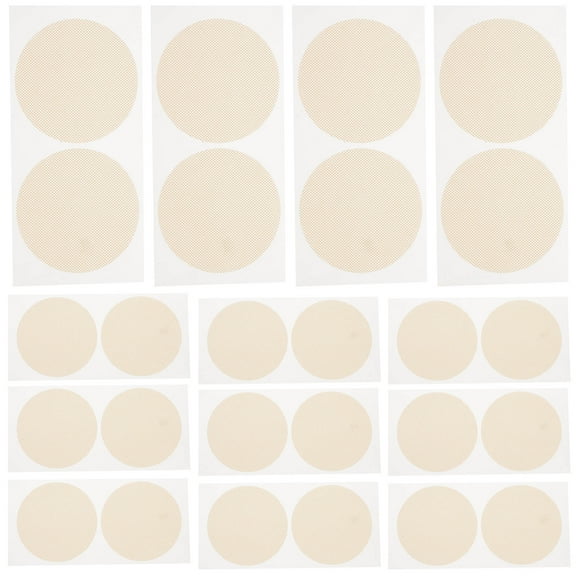UPKOCH Nipple Protectors for Men Comfortable Self Adhesive Film Beige Ultra Thin Design 20 Pairs