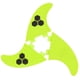 thumbnail image 4 of Aletas de seguimiento de quillas de fibra de vidrio amarillas para kayaks, canoas y botes de remos - Diseños integrados G3/G5/G7, 4 of 8