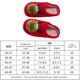 thumbnail image 2 of Suaves para Parejas Pantuflas Felpa Alce Navideño Antideslizantes Interior, 2 of 9