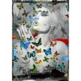 thumbnail image 3 of Baker, Micha 11x14 Black Modern Framed Museum Art Print Titled - Butterfly, 3 of 5