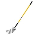 thumbnail image 2 of 5-Prong Heavy Duty Garden Pitchfork – 57-Inch Lightweight Fiberglass Handle for Easy Digging and Aerating, 2 of 11