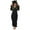 Black#girls fleece onesie pajamas, variant on VINUSLI Girls Winter Pajamas Cute Hooded Ears Zipper Sherpa Jumpsuit with Eye Mask Fleece Long Sleeve Lounge One Piece Romper Watermelon Red,9 Years