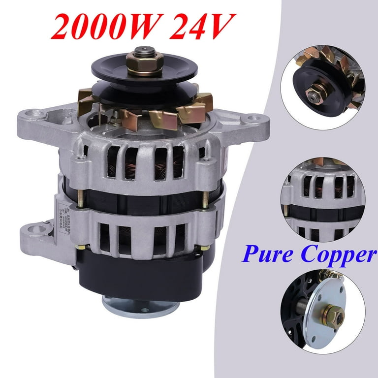 1000W Permanent Magnet Alternator Synchronous Generator 12V Copper
