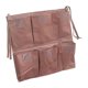 thumbnail image 3 of Bolsa para carrito de limpieza, bolsa para recolección de basura, bolsas de limpieza, tela Oxford, impermeable, caja de almacenamiento, organizador 6 bolsillos, 3 of 8