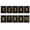 Black Yellow, variant on 10PCS Rectangle Number Tags 1-10, 3x4CM Number Key Tags Plastic Numbered for Organizer Drawing Prizes Field Sales Clothes Labels, Green