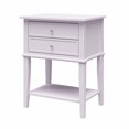 thumbnail image 2 of Ameriwood Home Franklin Accent Table with 2 Drawers, Lavender, 2 of 8