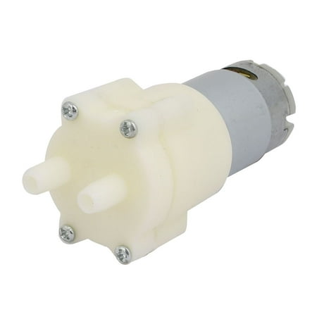 Self Priming Water Pumps - DC 12V 2P Self Priming Diaphragm Pump Motor w Fixing Ring for Water Dispenser