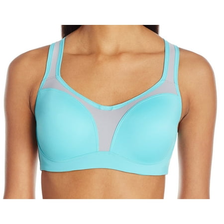 Wacoal NEW Blue Grey Women's Size 32C Mesh Insert Sports Contour Bra