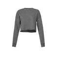 thumbnail image 1 of Bella + Canvas Womens Cropped Crew Fleece Top, 1 of 4