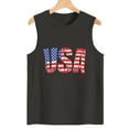 thumbnail image 6 of XCHQRTI Women's 4th of July Tank Tops Graphic USA We The People 1776 Shirts Patriotic Sleeveless Tee, 6 of 7