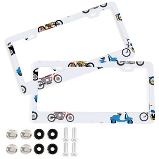 Motorcycle & Scooter License Plates, Frames & Holders for sale