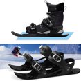 thumbnail image 4 of Mini Ski Skates Portable Short Skiboard Adjustable Skates Shoes For Snow, 4 of 4
