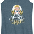 thumbnail image 3 of Alice In Wonderland - In A World Of My Own - Women's Racerback Tank Top, 3 of 5