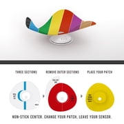 Not Just a Patch Libre 3 Plus Adhesive Covers (20 Pack) – Multicolor Flexible Vent Hole Design