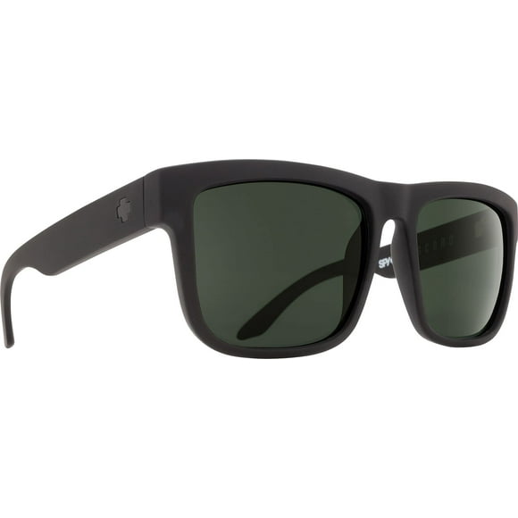 Gafas de sol SPY Square Discord Soft Matte Black Happy Grey Green