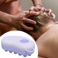 thumbnail image 6 of EHJRE Head Scalp Comb Handheld Head Scrubber for Men Women Portable Scalp Massager Violet, 6 of 8