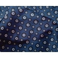 thumbnail image 4 of oneOone Silk Tabby Fabric Circle Block Print Fabric BTY 42 Inch Wide, 4 of 4