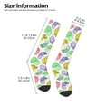 thumbnail image 5 of Balery Cute Chameleons Fun Novelty Socks Men'S Women'S Crew Socks Funny Crazy Novelty Socks Quirky And Cool Socks, 5 of 9