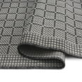 thumbnail image 6 of Nicole Miller New York Patio Country Luna Contemporary Geometric Indoor/Outdoor Area Rug, Black/Grey, 5'2"x7'2", 6 of 8