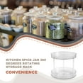 thumbnail image 2 of Spice Jars Turntable Storage Rack Countertop 360 Degrees Rotating Salt Snacks Organizer Pantry Organization, 2 of 6