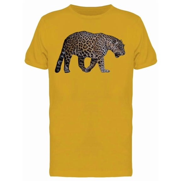 Leopard Looking Down Tee Men's -Image by Shutterstock