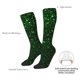 thumbnail image 4 of Fotbe Green Sparkling Calcetas Divertidas Estampadas para Hombre y Mujer, Calcetas de Algodón hasta la Rodilla para Caminar, Correr, Enfermería y Embarazo, 4 of 6