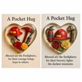 thumbnail image 2 of Occupation Pocket Hug, Veteran, Police Officer, Firefighter, Teacher, Athletes, sportsman Pocket Hug Keepsake(B), 2 of 5