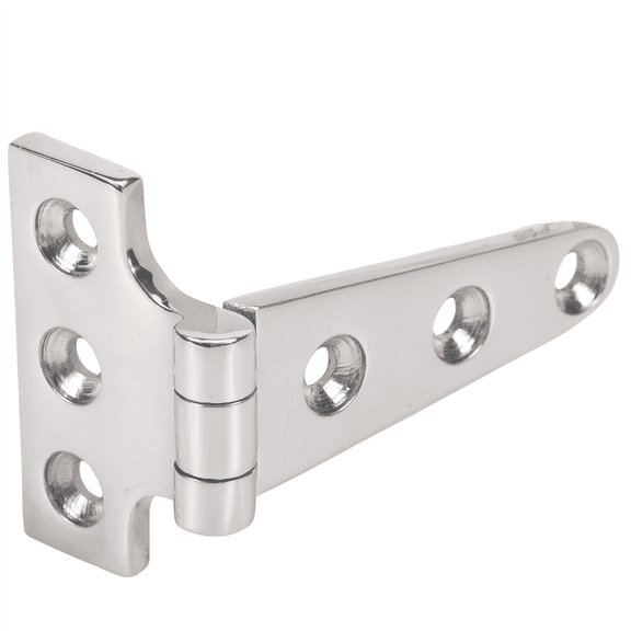 2025 New! 2 PCS Heavy Duty T Hinge 316 Stainless Steel Marine Grade Casting Door Hatch Boat