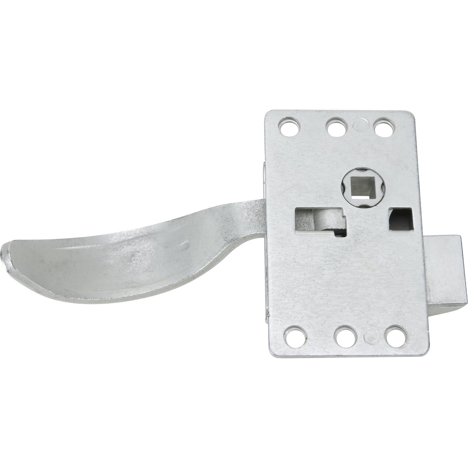 Speedway Motors Universal Steel Hot Street Rod Door Latch Left Hand LH Side Zinc Plated All Steel Construction for T-Bucket Builds 3.5 Inch Arm Length LH