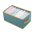 thumbnail image 5 of Sock Underwear Organizer Dividers, Drawer Organizers Fabric Foldable Cabinet Closet Organizers and Storage Boxes for Storing Socks, Underwear, Ties, 5 of 7