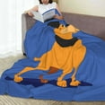 thumbnail image 4 of Cute Puppy Buddy Pattern Throw Blanket, Super Soft Anti-Pilling Flannel Bed Blankets, 50"x40", 4 of 8